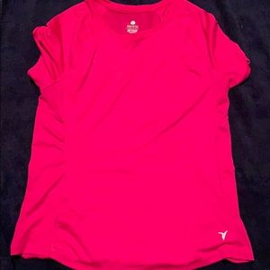 Pink Workout Tee